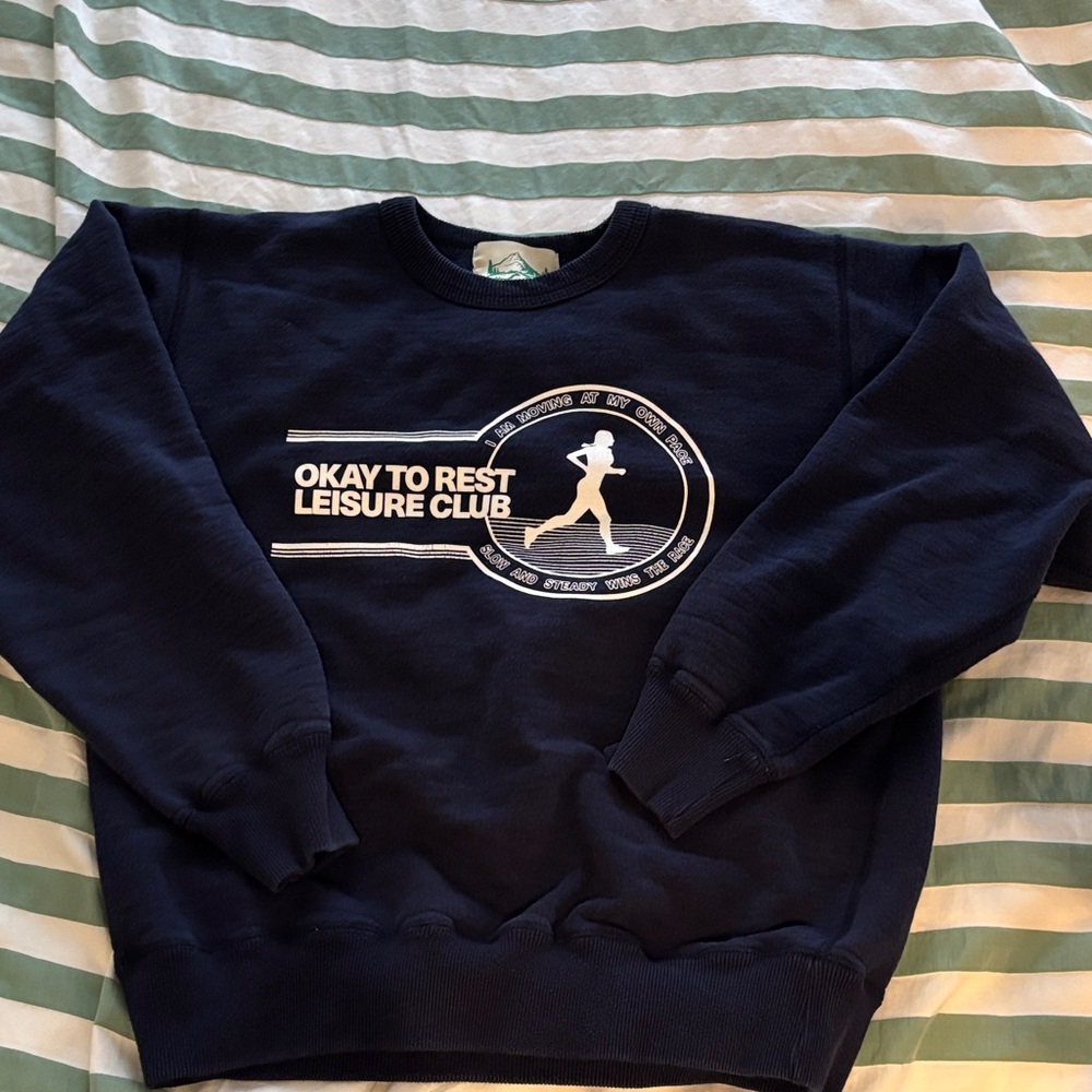 Okay to rest crewneck